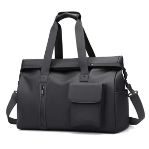 Unisex Waterproof Nylon Oxford Duffel <b>Bag</b> Large Capacity Adjustable Strap Zipper Closure Green Sport Travel <b>Bag</b> - Product Image 3