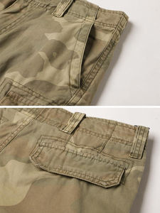 Hot Summer Fashion Cargo Shorts pour hommes haute qualité Baggy pantalons décontractés pur coton Shorts de sport shorts pour hommes logo personnalisé - Product Image 5