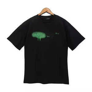 Venta al por mayor de alta calidad nueva llegada de color de la camiseta de los hombres de algodón camiseta a granel de peso medio Premium ajustado camisetas clásicas - Product Image 1