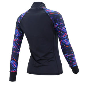 เสื้อแรชการ์ดแขนยาวสำหรับผู้หญิงเสื้อรัดรูปแขนยาวพิมพ์โลโก้ได้ตามต้องการ - Product Image 2