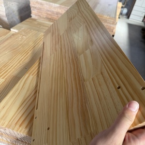 Tablero de Madera Maciza de <span class=keywords><strong>Pino</strong></span> Radiata con Acabado UV Resistente a los Arañazos, Paneles de Madera Maciza para Fabricación de Armarios y Muebles de Oficina - Product Image 2