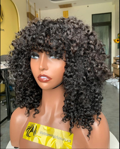 Cheveux bouclés bruts HD perruque avant en dentelle vierge cuticule aligné sans colle pleine dentelle perruques de cheveux humains dentelle frontale perruques pour les femmes noires - Product Image 2