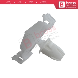 BCF1808 10 Pieces Front Fender Quarter Panel Moulding <b>Clips</b> With White Rubber Boot for Benz 0019888081 - Product Image 3