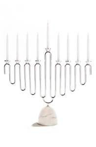 Portavelas de lujo Menorah que combina tradición atemporal y estilo moderno para uso doméstico y festivo al mejor precio - Product Image 6
