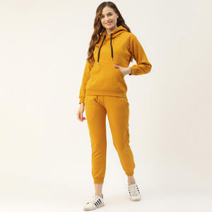 2024 meilleur Design surdimensionné femmes hiver survêtements Streetwear à capuche et pantalon ensemble avec motif 3D OEM personnalisable - Product Image 4