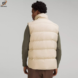 Envío gratis invierno sin mangas Puffer chaqueta hombres abajo chaleco cálido grueso acolchado hombres Puffer chaleco - Product Image 3