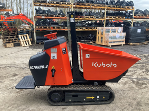 Minicargadora de orugas 4x4 con volquete de 1 tonelada, 2 toneladas, 3 toneladas, 4 toneladas, 5 toneladas y remolque volquete Kubota - Product Image 3