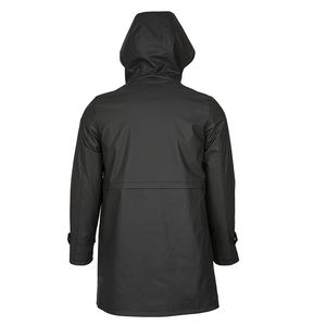 Chaqueta cortavientos con capucha de concha suave para hombre personalizable 2025, impermeable, transpirable, de talla grande, con cremallera deportiva para exteriores - Product Image 3