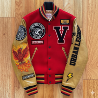 Blouson Bomber Homme Personnalisé Grande Taille en Toile à Col Montant et Capuche Brodé Style Streetwear – Vente en Gros