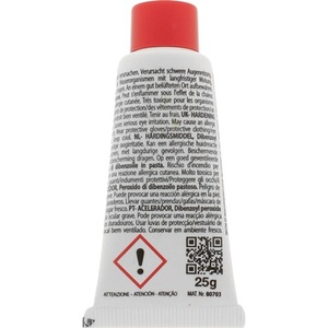 Presto 2K Fillers, Endurecedor Rojo, Tubo de 25g, Kit de Herramientas Esenciales - Product Image 1