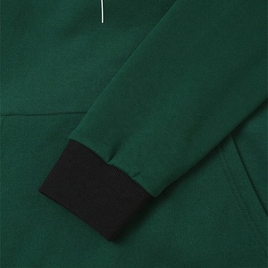 2025เสื้อฮู้ดผู้ชาย100% ผ้าฝ้ายและโพลีเอสเตอร์พิมพ์ลายสีทึบสำหรับฤดูหนาวที่อบอุ่น - Product Image 5