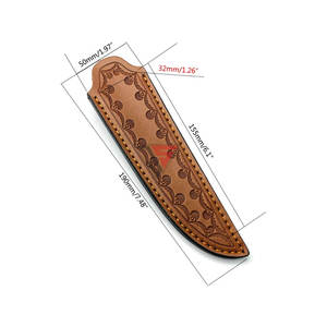 OEM/ODM 2025 – Étui de chasse en cuir véritable haut de gamme, motif gaufré, conception personnalisée, garantie 3 ans, fil solide – Vente chaude - Product Image 5