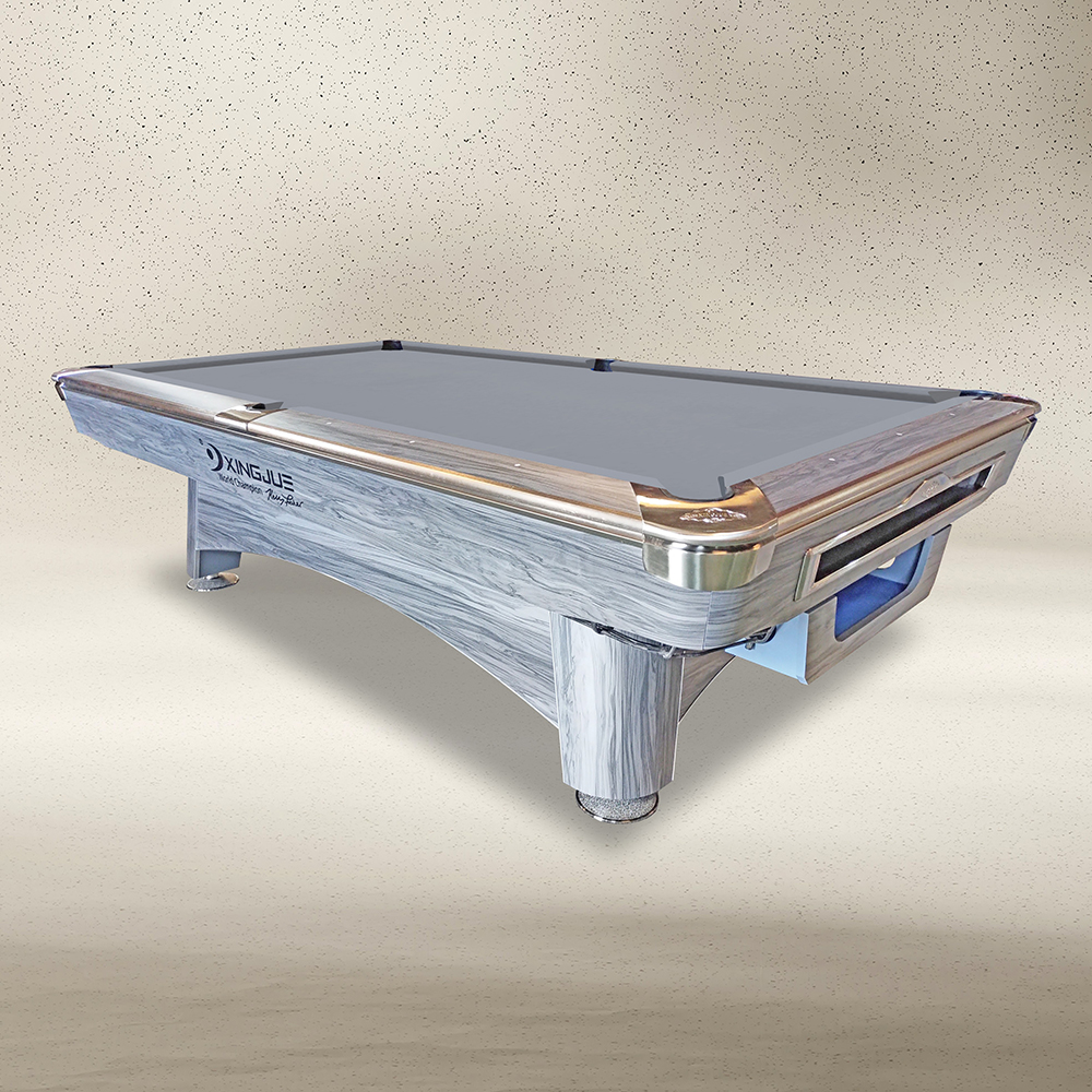 XINGJUE Professional Pool Table - 9ft Solid Wood Fire-proof