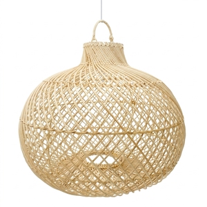 Dekor Asia Handcrafted Modern Luxury Rattan Hanging Lamp Customized Color Middle Size Dimmable Easy Installation Home Interior - Product Image 1