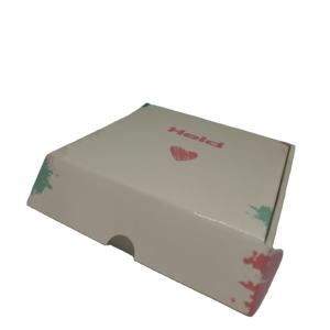 Boîtes cadeaux en carton recyclable imprimées en offset personnalisées avec lamination mate et revêtement UV pour médicaments, pilules et masques chirurgicaux - Product Image 5