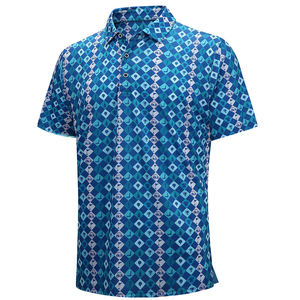 Camiseta de Manga Corta con Logotipo Personalizado, Antiarrugas, para Hombre, Nuevo Diseño Moderno de Golf - Product Image 4