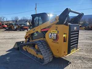 Caterpillar 289D3 Minicargador Carga nominal de 2 toneladas Pala cargadora frontal Moog Granja hidráulica Motor Caja de cambios Cojinete de motor Cargador usado - Product Image 3