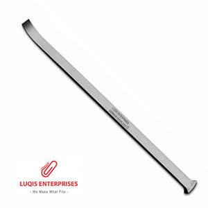 Osteotome pterigoidal incurvé Obwegeser, instrument chirurgical ORL, outil de coupe osseuse en acier inoxydable de qualité médicale - Product Image 1