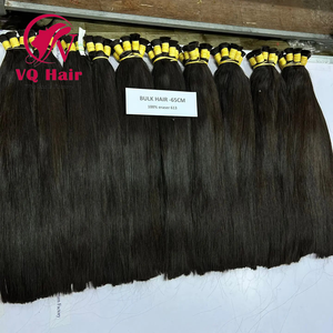 Vente en gros de cheveux en vrac 100% cheveux humains vierges vietnamiens bruts donneur unique meilleure qualité Super soyeux Machine Double trame français - Product Image 4