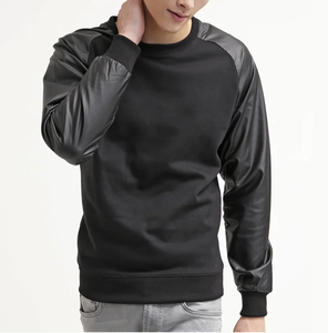 Tissu en molleton 100% coton uni, services OEM les plus vendus, molleton français, écologique, logo personnalisé, respirant, vêtements de rue d'hiver pour hommes - Product Image 5