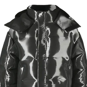 2024 nouveauté hommes Slim Fit taille manteau haut tissu col montant toile doudoune pour décontracté hiver et automne - Product Image 6