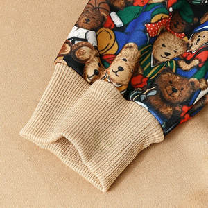 Sudadera extragrande de manga larga con cuello redondo para hombre Ropa de invierno en poliéster/algodón Material teñido liso - Product Image 3