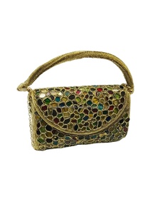 Acheter des sacs décorés de créateur ethnique soirée nuptiale fantaisie broderie pochette sac à main à bas prix - Product Image 6