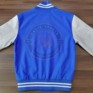 Vestes universitaires imperméables d'hiver personnalisées avec logo de marque personnalisé veste Letterman de baseball pour hommes femmes enfants vente en gros - Product Image 5