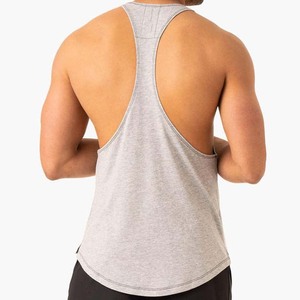 Haute rue Style coton respirant hommes sans manches débardeur musculation Fitness sport Gym Muscle chemises hommes débardeurs - Product Image 3