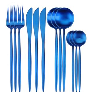 Meilleur prix couverts en acier inoxydable 410 ensemble de couverts couverts couverts vaisselle de cuisine vaisselle dîner perte emballage or fini - Product Image 3