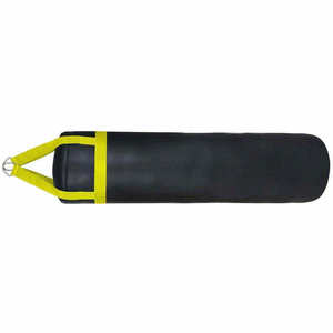 Sac de frappe professionnel en cuir véritable, autoportant, robuste, 90 kg, pour adultes, avec remplissage de sable - Product Image 3