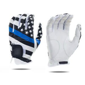 Gants de golf pour homme en cuir de mouton de qualité supérieure, main gauche, tissu respirant, logo personnalisé, protection UV, imperméables, sport - Product Image 6