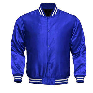 Chaquetas Bomber Satinadas Delgadas para Hombre, Logotipo Personalizado al por Mayor, Alta Calidad 2025, Transpirables, Precio Razonable, OEM - Product Image 1