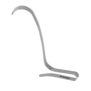 Retracteur à rabat Freeman, instrument chirurgical incurvé en acier inoxydable pour une chirurgie plastique et reconstructive durable et précise - Product Image 6