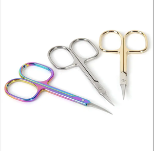 Vente en Gros de Ciseaux Éventail à Ongles de Grande Taille Coupe-Ongles en Acier Inoxydable à Bord Droit avec Ciseaux Éventail à Ongles - Product Image 5