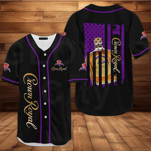 OEM High Quality Custom Baseball Jerseys Quick Dry Softball Wear Breathable Sublimated Sports Jersey for <b>Men</b> Wholesale Custom - Product Image 3