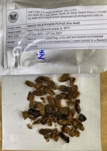 ทางเลือกที่ดีที่สุดกินได้หนอนไหมแห้งดักแด้แช่แข็งสำหรับมนุษย์และแห้งด้วยความร้อนสำหรับสัตว์เลี้ยงคุณภาพระดับพรีเมียมจากเวียดนาม - Product Image 6