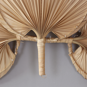 Decoración hecha a mano de hoja de palma, estilo bohemio, respetuoso con el medio ambiente, para el hogar, venta al por mayor - Product Image 3