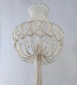 LUSTRE MACRAME MACRAME ÉCOLOGIQUE FAIT MAIN EN GROS - Product Image 2