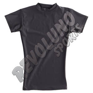 Haut de sport d'été pour femme, compression, séchage rapide, élastique, débardeur de sport, vêtement de jogging, col roulé, protection anti-éruptions cutanées pour le fitness - Product Image 6