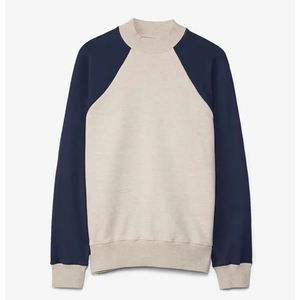 Pull à col roulé unisexe en molleton/coton respirant, coupe classique, épaules tombantes, 100 % coton, fabrication pakistanaise, idéal pour l'hiver - Product Image 2