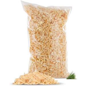 Venta al por mayor, buen precio, afeitado de madera/virutas de madera para ropa de cama de aves de corral/aserrín de madera de pino para ropa de cama de animales - Product Image 1