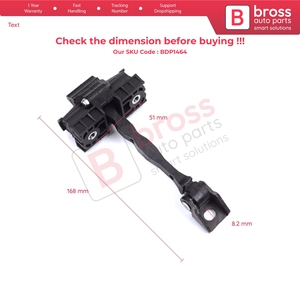 BDP1464 Butée de porte arrière avec limiteur pour Fabia MK3 III NJ NJ3 NJ5 Praktik 2014-2022 6V0839249 - Product Image 5