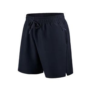 Pantalones cortos de algodón de Color sólido personalizados de verano de moda de alta calidad para hombres, pantalones cortos deportivos finos transpirables para correr, entrenamiento físico para hombres - Product Image 2
