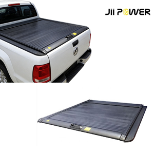 Couverture de benne rétractable manuelle sans éclairage pour VW AMAROK, en aluminium, installation sans perçage, nouveau style - Product Image 1