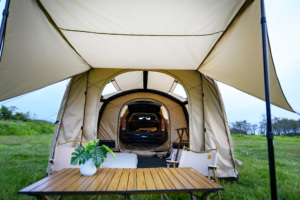 Tente de toit arrière pour SUV et camionnette, abri de camping imperméable pour hayon - Product Image 5