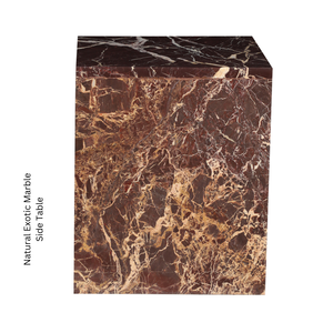 Aparador Hecho a Mano 100% Mármol Natural, Mueble de Lujo para Dormitorio, Comedor, Sala de Estar, Decoración de Hotel, Mueble Moderno Minimalista y Duradero - Product Image 3