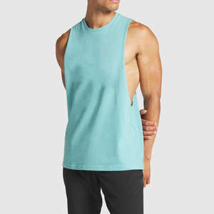 Nouveau été hommes Fitness décontracté sans manches gilet musculation Gym Stringer débardeurs Oem haute qualité hommes débardeurs musculation - Product Image 1