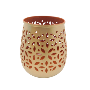 การตกแต่งบนโต๊ะอาหารวัสดุเหล็กคำปฏิญาณสีทองเชิงเทียนสำหรับตกแต่งทำด้วยมือปรับแต่งได้ - Product Image 6