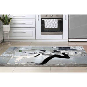 Alfombra con Estampado de Grafiti: Alfombras Suaves para Sala de Estar con Diseño Clásico, Alfombra de Terciopelo de Lujo - Product Image 5